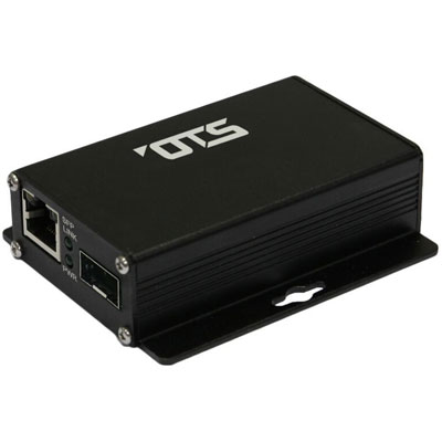 OT Systems ET1212Pp-S Industrial 10/100/1000Base-TX (PoE+) To 1000Base-X SFP Ethernet Media Converter