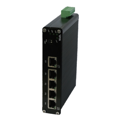 OT Systems ET5200-DR Industrial IP CCTV Self-Configured 5 Port Ethernet Switch