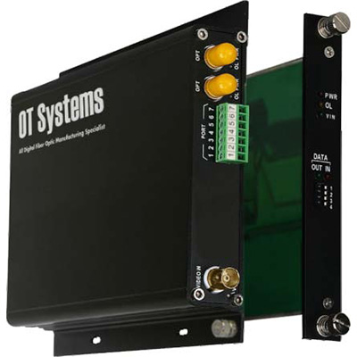 OT Systems FTDR110DB-SST 1-channel Video Transmitter With Bi-directional Data Transceiver