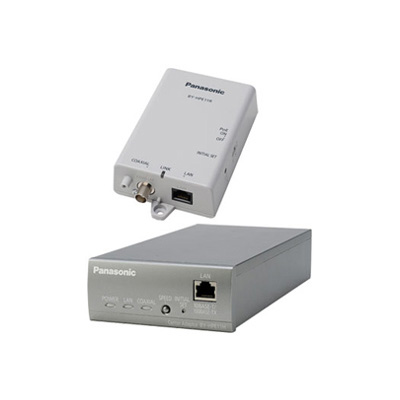 Panasonic BY-HPE11KTCE Coaxial LAN Converter With PoE