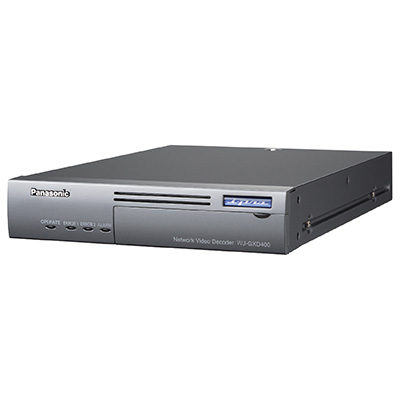 Panasonic WJ-GXD400/G Multi Channel HD Video Decoder For Megapixel I-Pro Network Surveillance System