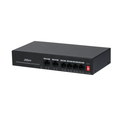 Dahua Technology PFS3006-4ET-36 6-Port Fast Ethernet Switch With 4-Port PoE