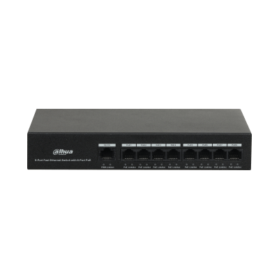 Dahua Technology PFS3009-8ET-65 8-Port PoE Switch (Unmanaged)