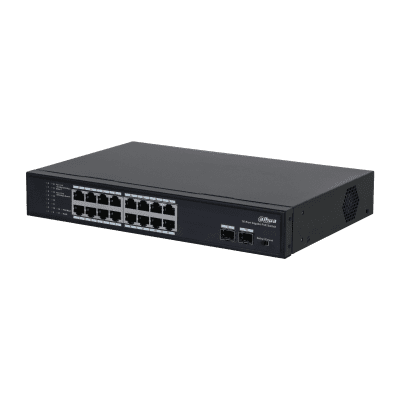 Dahua Technology PFS3218-16GT-135 18-Port Economical Gigabit Switch with 16-Port PoE