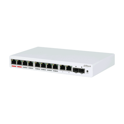 Dahua PFS4212-8GT-110 12-Port Managed Desktop Gigabit Switch with 8-Port PoE