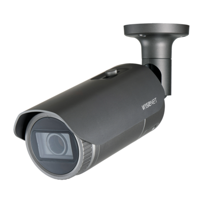 Hanwha Techwin QNO-8080R 5 MP Network IR Bullet Camera With Motorized Varifocal Lens