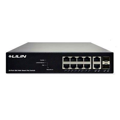 LILIN PS3108C 8 Port Managed PoE+ Switch