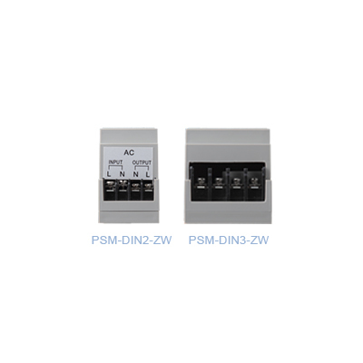 Climax Technology PSM-DIN2/3-ZW DIN Rail Power Meter Switch