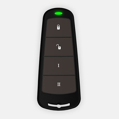 Pyronix KEYFOB-WE Two-Way Wireless Keyfob With 4 Buttons & 8 Functions