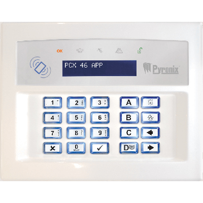 Pyronix PCX Keypad To Set Or Unset Your Security System