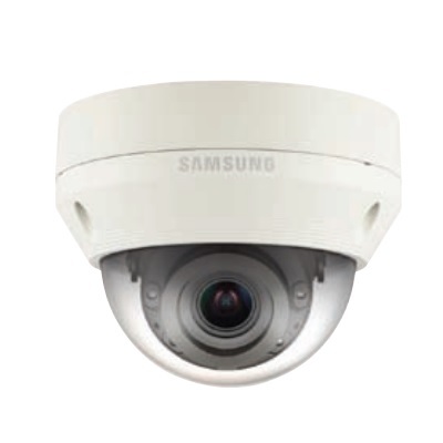 Hanwha Techwin America QNV-6070R 2MP Full HD Vandal-Resistant Network IR Dome Camera