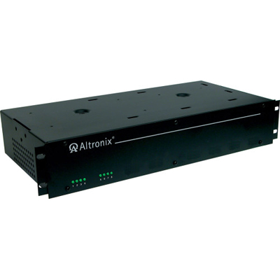 Altronix R1224DC68CB220 CCTV DC Power Supply/Charger, 8 PTC Protected Outputs, 12VDC Or 24VDC @ 6A