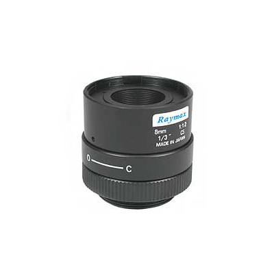 Raymax LTF0812CS 1/3 Inch CS-mount Fixed Focal Lens