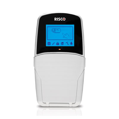 RISCO Group 2-Way Wireless Slim Keypad Intruder alarm system control ...