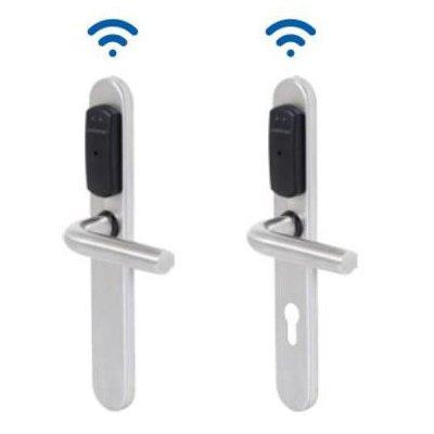 ASSA ABLOY SADDE - Stand Alone DIN Door Escutcheon (Inc 44-50mm spindle kit)