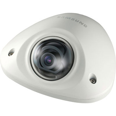 Hanwha Techwin America SNV-6012M Vandal-Resistant Network Mobile Flat Camera With 1920 X 1080 Resolution