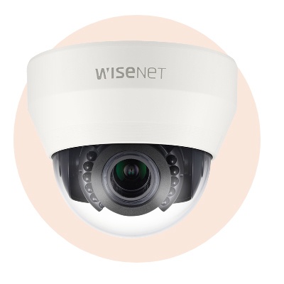 Hanwha Techwin America SCD-6083R 1080p Full-HD IR Dome Camera