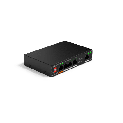 Dahua Technology SF1005P 5-Port Unmanaged Desktop Switch with 4-Port PoE