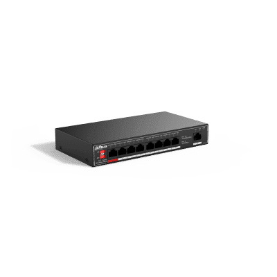 Dahua Technology SF1009P 9-Port Unmanaged Desktop Switch with 8 Port PoE