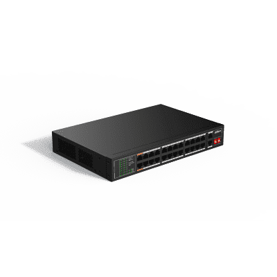 Dahua Technology SF1026LP 26-Port Unmanaged Switch with 24-Port PoE