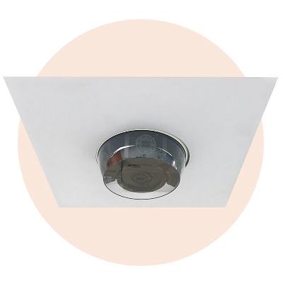 Hanwha Techwin America SHD-317F Indoor 2X2 Drop Ceiling Tile Flush Mount