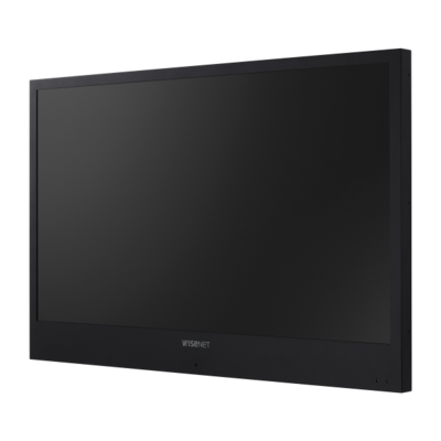 Hanwha Techwin SMT-2730PV 27″ Public View Monitor (Black) With 2 MP Camera
