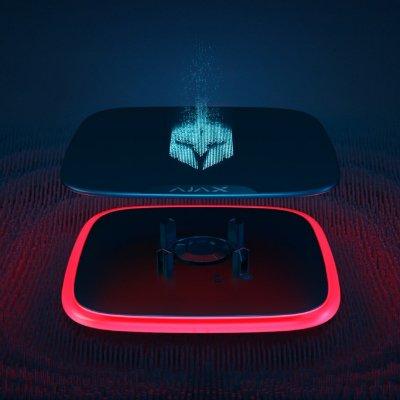 Ajax StreetSiren DoubleDeck Wireless Outdoor Siren With A Clip Lock For A Branded Faceplate