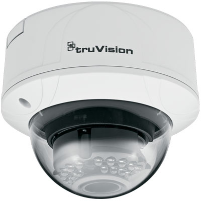 TruVision TVD-N210V-2-N 1/4 Color/Monochrome Indoor Vandal IP Dome Camera
