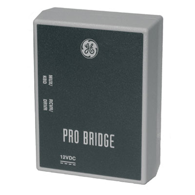 UltraView ProBridge 2 interfaces between GE Security DVMRe units and PTZ receiver/drivers and domes