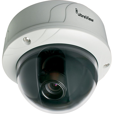 UltraView UVD-XP3DNR-VA9-P 540 TVL True Day/night Rugged Dome Camera