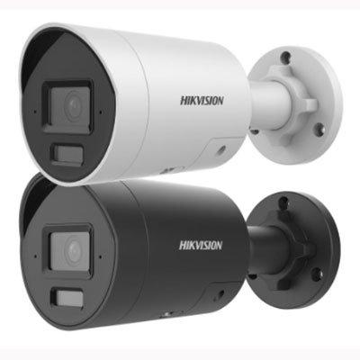 Hikvision DS-2CD20123G2-LIUY/SL(2.8mm)/O-STD/BLACK 12MP Acusense Strobe Light and Audible Warning & Smart Hybrid Light Fixed Bullet Network Camera