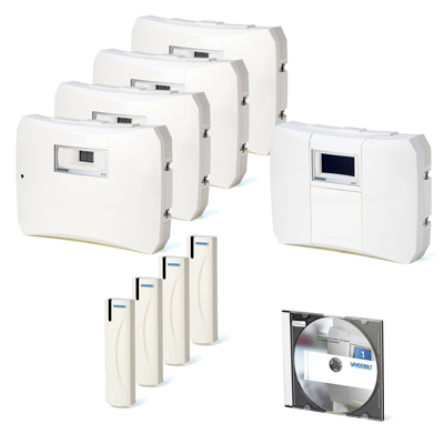 Vanderbilt AK2101-CO - SiPass Entro PR500-Cotag Starter Kit For Four Doors