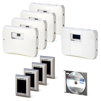 Vanderbilt AK2301-EM - SiPass Entro HD500-EM Starter Kit For Four Doors