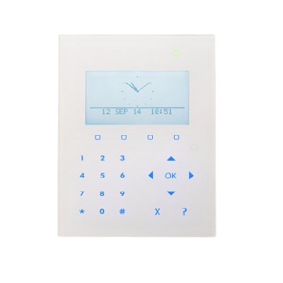 Vanderbilt SPCK520 Compact Keypad With Graphical Display And Audio
