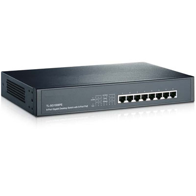 Vicon NETSWITCH-8POE+ 8-port Gigabit PoE Switch