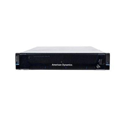 American Dynamics ADVER00N0NP16H VideoEdge 2U NVR, 0 TB JBOD or Software RAID, 16 PoE ports, (2) 2.5 GbE