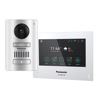 Panasonic VL-VA511 Hybrid Video Door Phone Kit with Mobile App Access