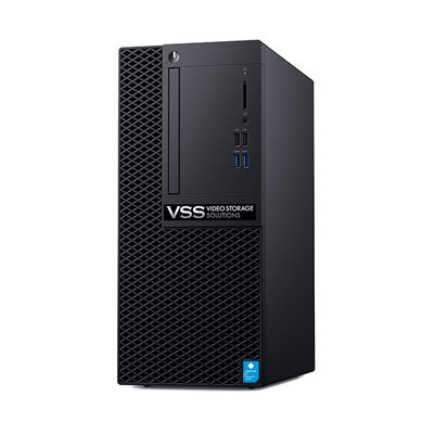 Video Storage Solutions VSS-MS-1T-W 1-Bay Mini-Tower Client Viewing Station