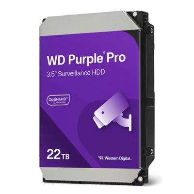 WD WD221PURP 22TB Smart Video Hard Drive
