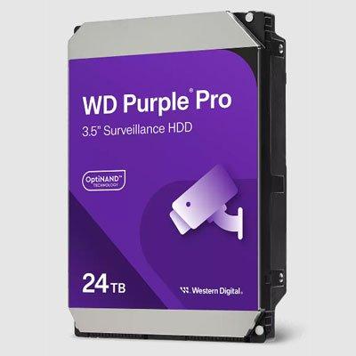 WD WD240PURP 24TB Smart Video Hard Drive