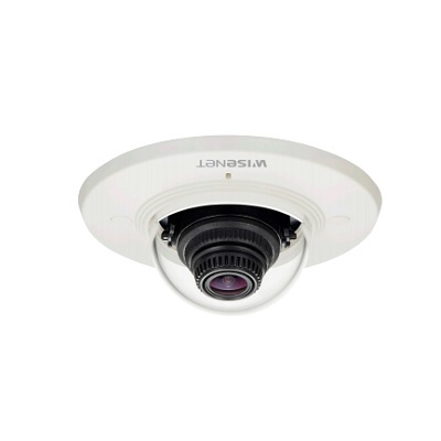 Hanwha Techwin America XND-6011F 2MP Indoor Flush Mount Compact Dome Camera