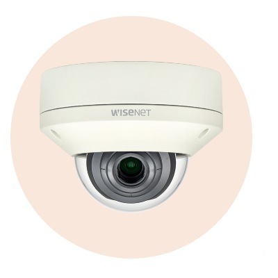 Hanwha Techwin America XNV-L6080 2M Vandal-Resistant Network Dome Camera