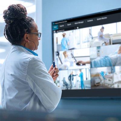 Milestone XProtect Hospital Assist Remote Patient Monitoring Technology