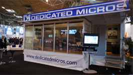 AD Group's Dedicated Micros And AD Network Video IFSEC 2011 Display