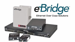 Altronix eBridge™ Ethernet over Coax Adapters