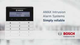 Easy overview about AMAX intrusion alarm systems