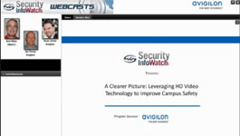 Avigilon Webinar: Leveraging HD Video Technology to Improve Campus Safety & Security