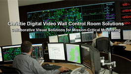 Christie Digital Video Wall Control Room Solutions