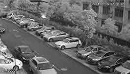 Dahua Technology's DH5000 Monitoring Parking Area In Low Light Condition