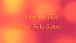 VideoIQ Loiter And Dwell Time Role